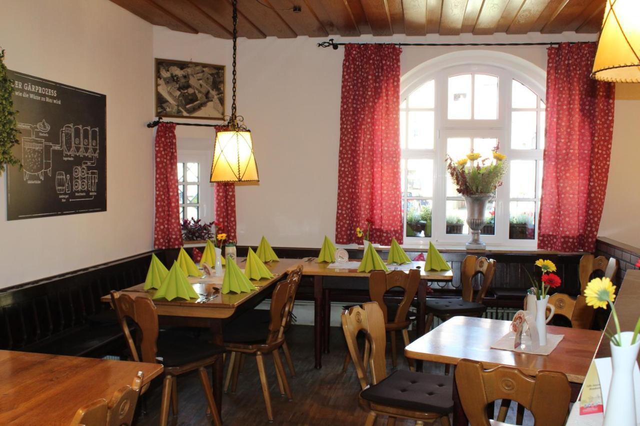 Hotel Brauereigasthof Amberger Kosching Exterior foto